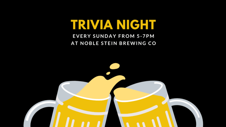 Trivia Night at Noble Stein Brewing